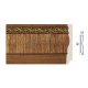 Плинтус широкий с каб. каналом Decor Dizayn 153-3 Полистирол 2400*95*15 мм