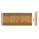Цветной молдинг Decomaster 150-4 (80*12*2400)